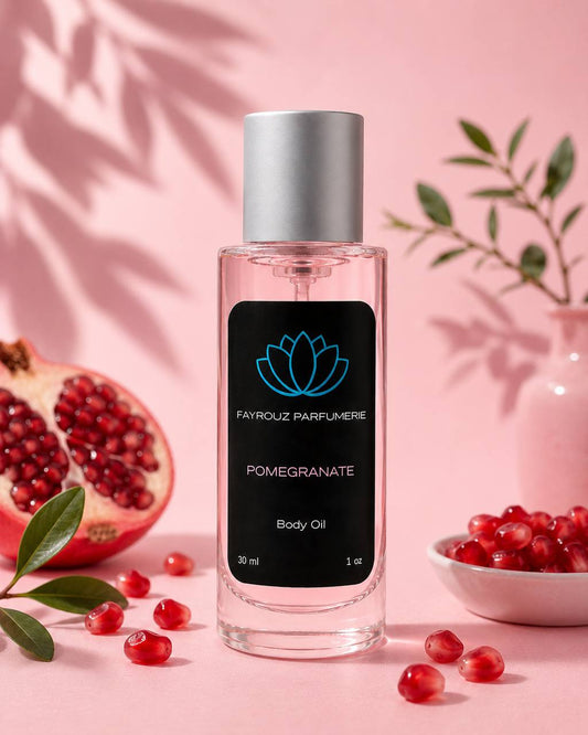 Pomegranate body oil