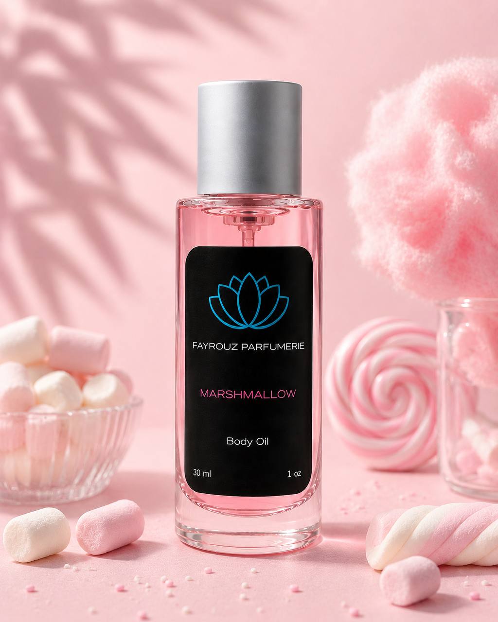 Marshmallow body oil
